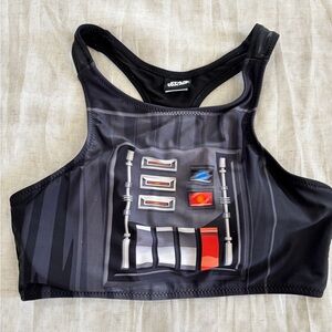 Star Wars Darth Vader Swim Top/ Sports Bra